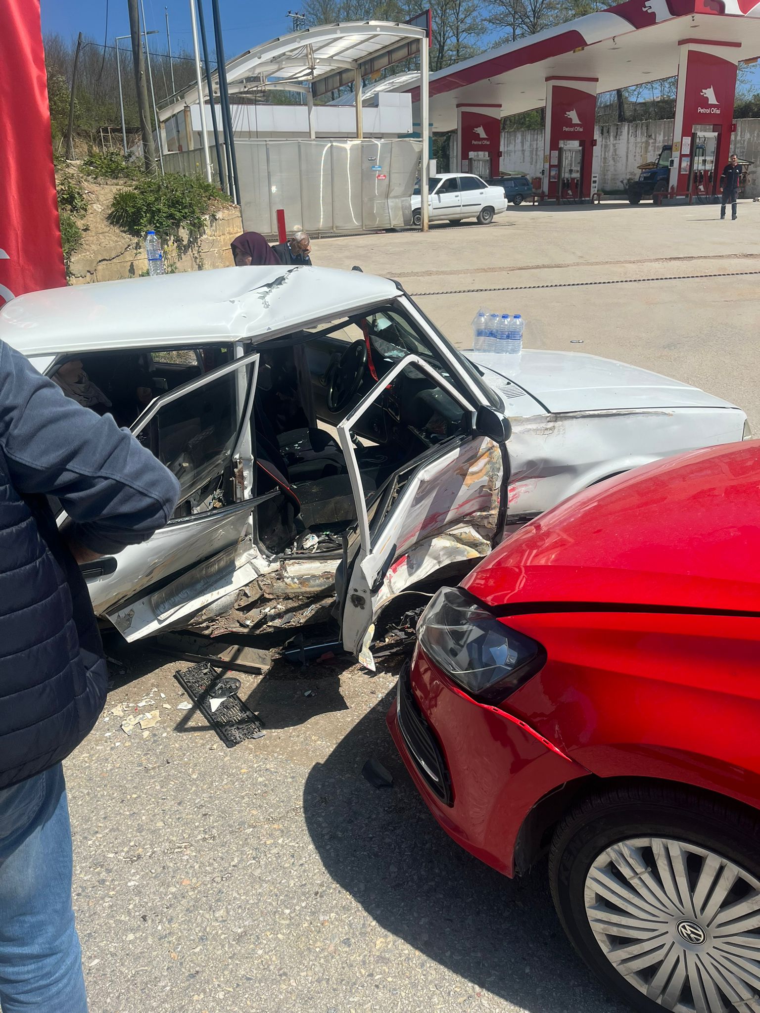 İnegöl’de korkutan kaza