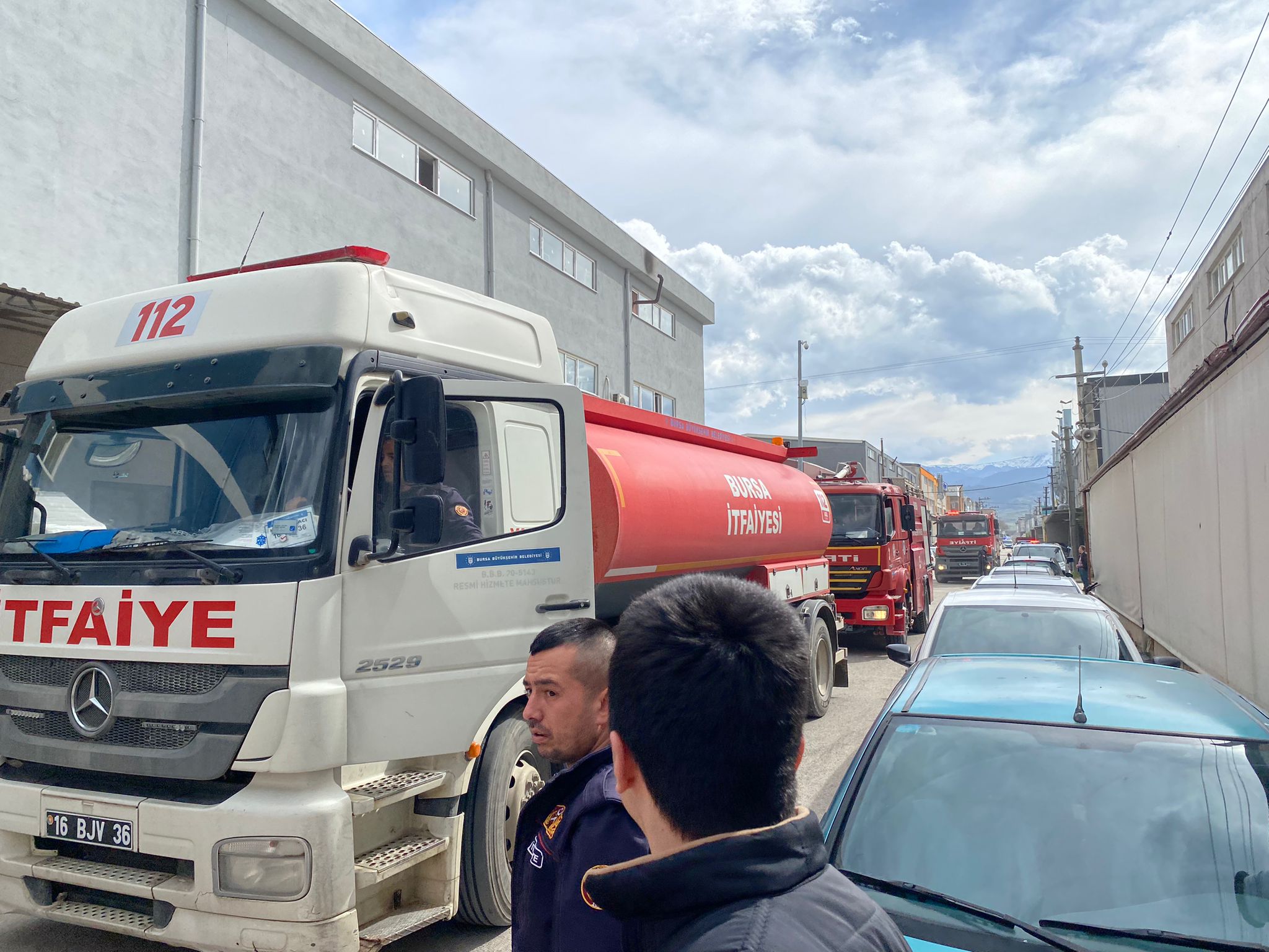 Sanayide panik anları