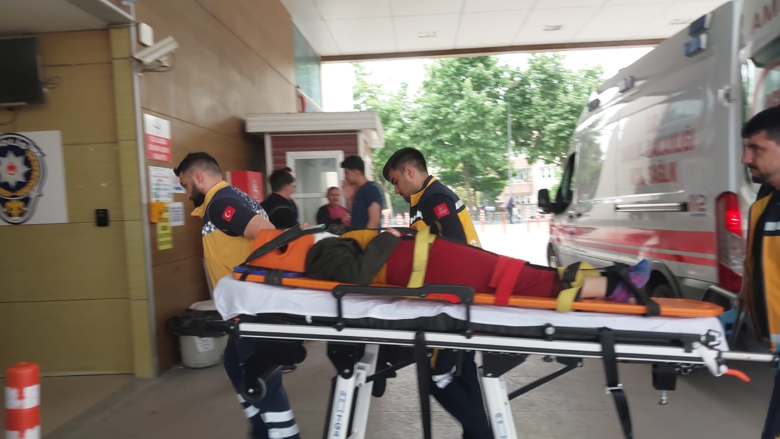 Kozluca yolu bir anda karıştı…