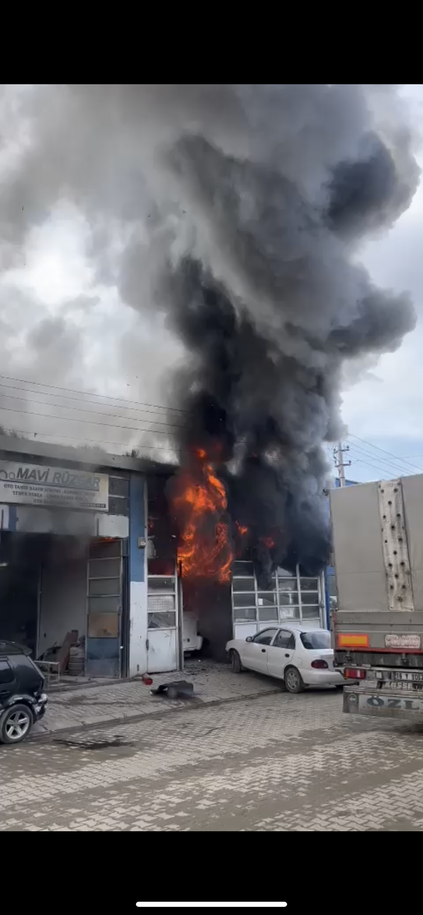 İNEGÖL’DE BÜYÜK YANGIN