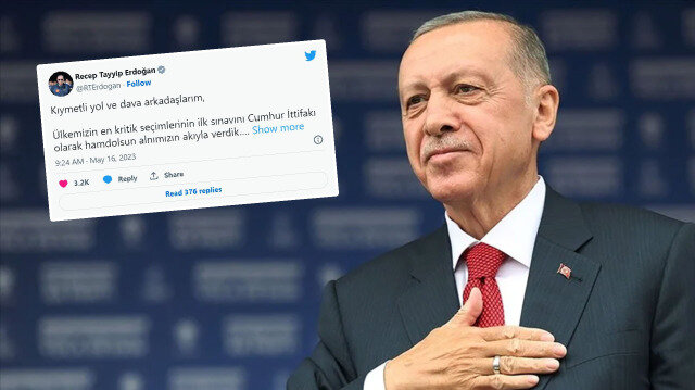 Cumhurbaşkanı Erdoğan: Allah’ın izniyle 28 Mayıs’ı Türkiye Yüzyılı’nın müjdecisi haline getireceğiz