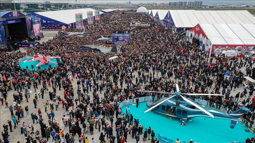 TEKNOFEST İstanbul’u 4 günde 2 milyona yakın kişi ziyaret etti
