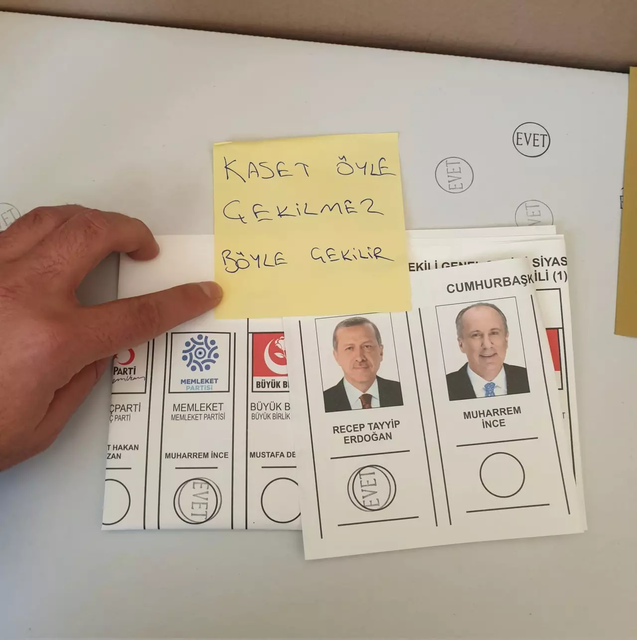 Memleket Partili seçmenden ‘kaset’ tepkisi!