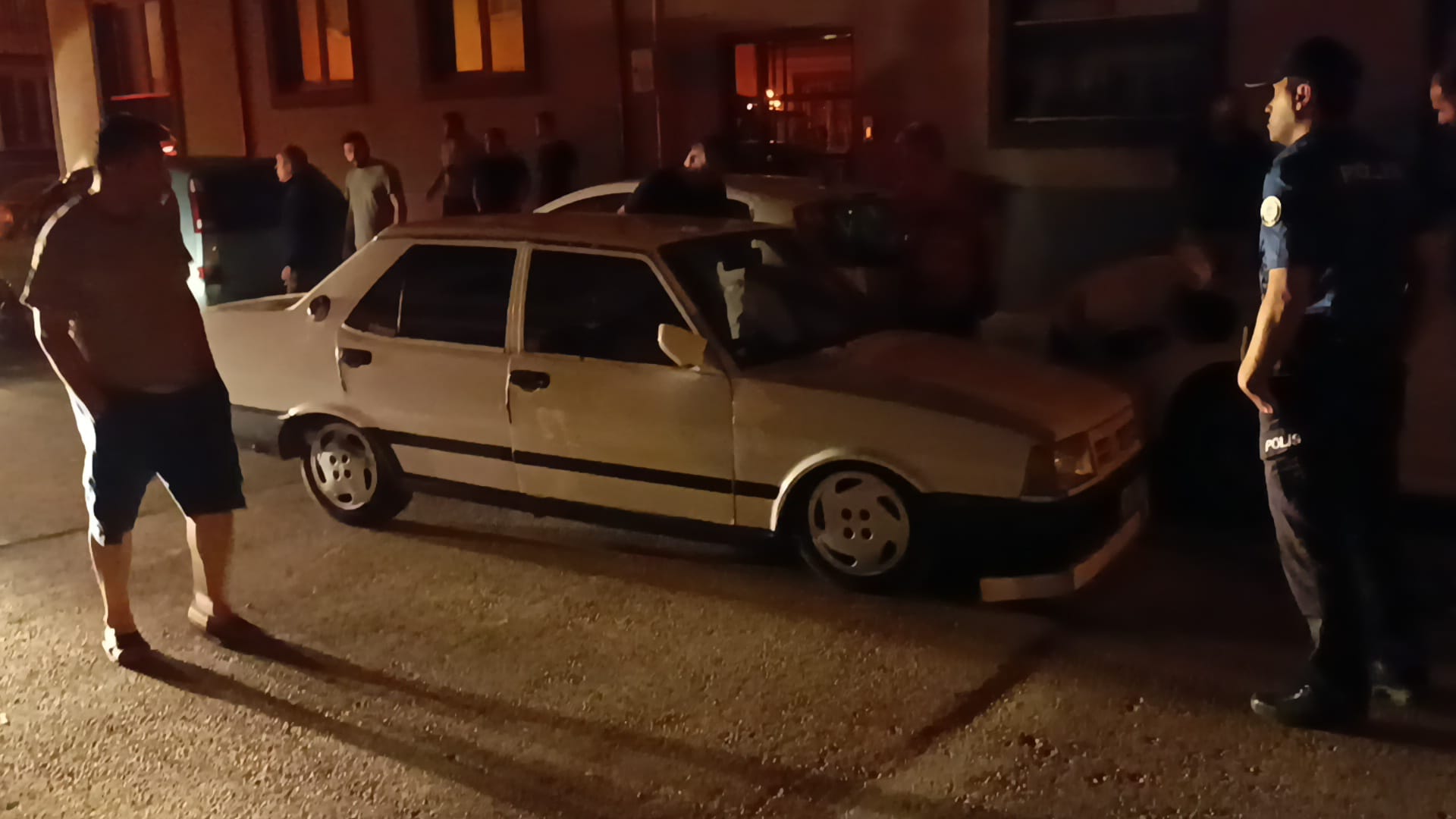 İnegöl’de aracını bırakıp kaçtı