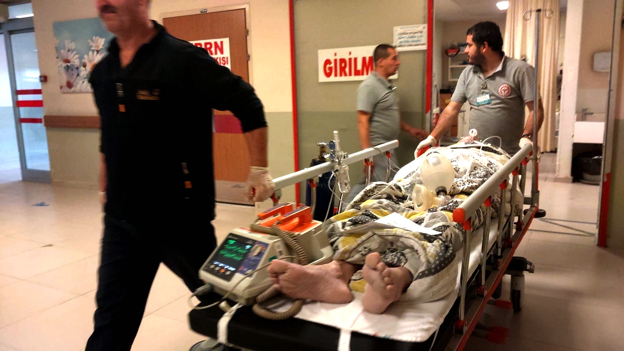 Ölüme ramak kala kurtarıldı