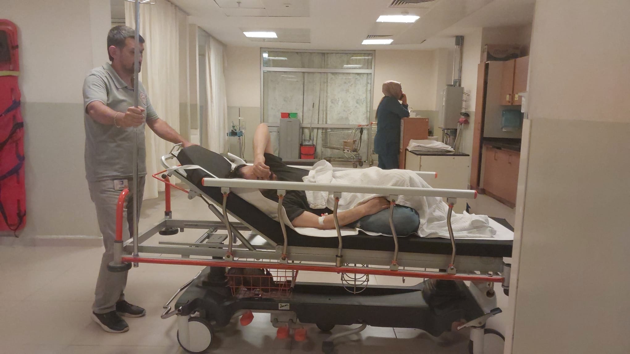 Kimyasal madde içen kişi hastaneye kaldırıldı