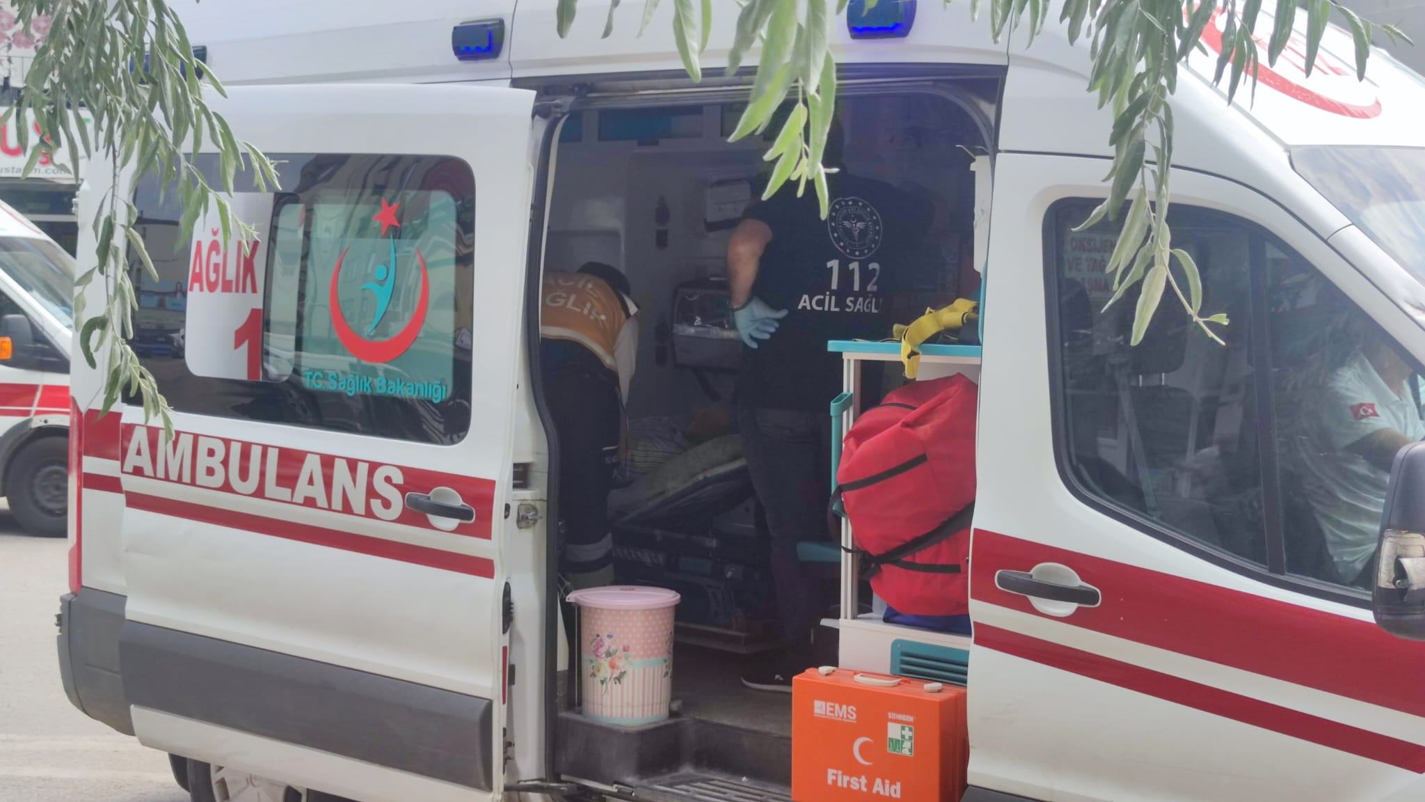 İnegöl’de bir aile ölümden döndü