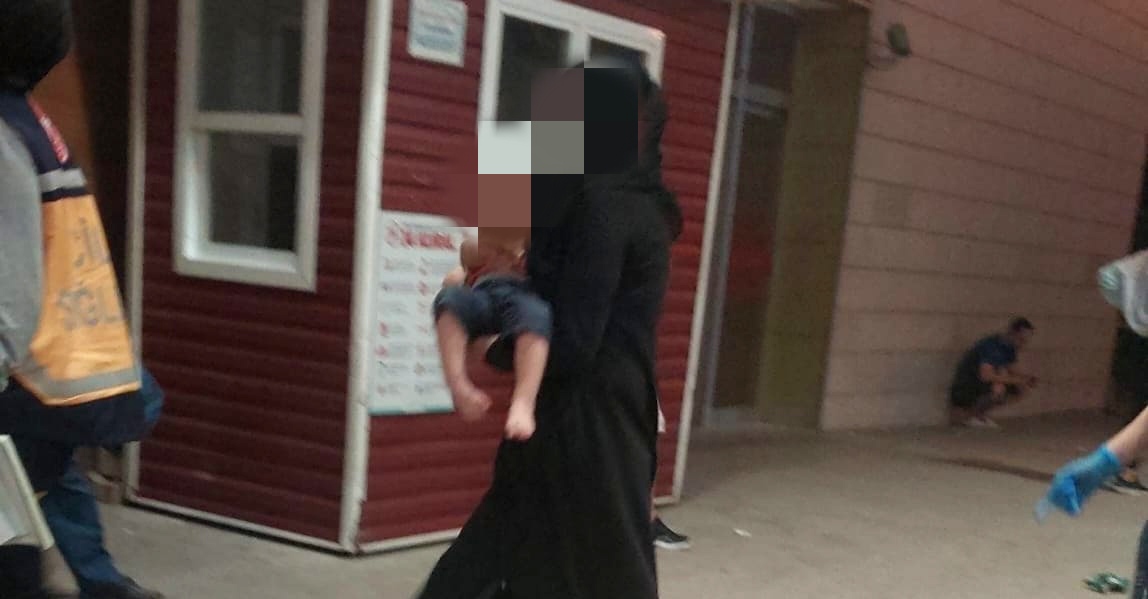 1 Yaşındaki bebek tedavi altına alındı