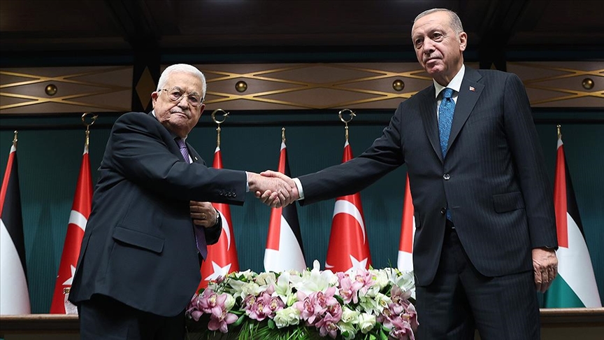 Filistin Devlet Başkanı Abbas: Türkiye’nin Filistin halkının bağımsızlığı için verdiği desteği önemsiyoruz