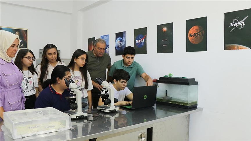 Kayserili liseliler NASA’nın Uluslararası Uzay Uygulamaları Yarışması’na hazırlanıyor