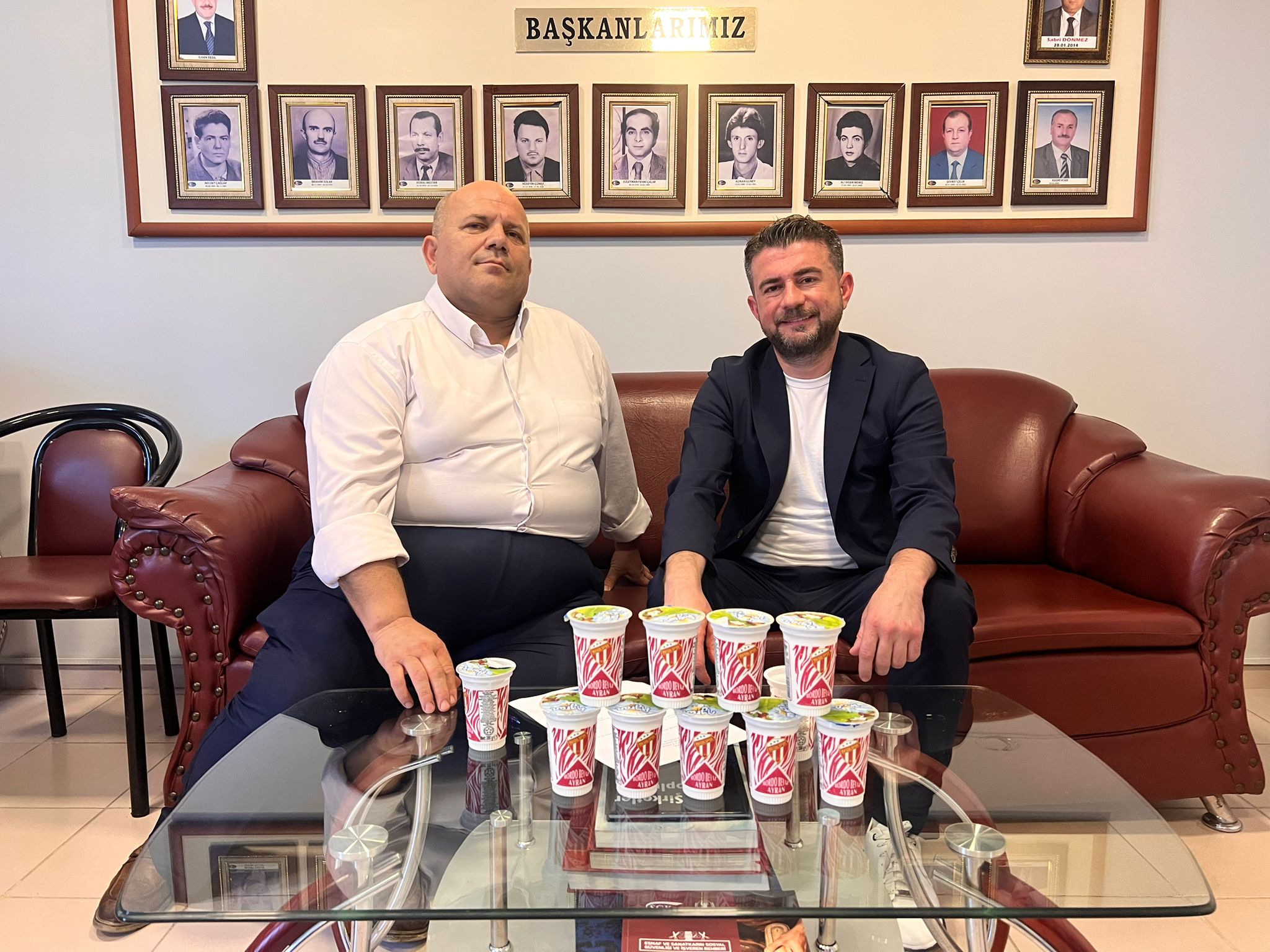 Bordo beyaz ayran projesine Lokantacılar Odası’ndan destek