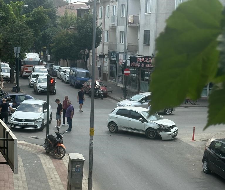 İnegöl’de korkutan kaza