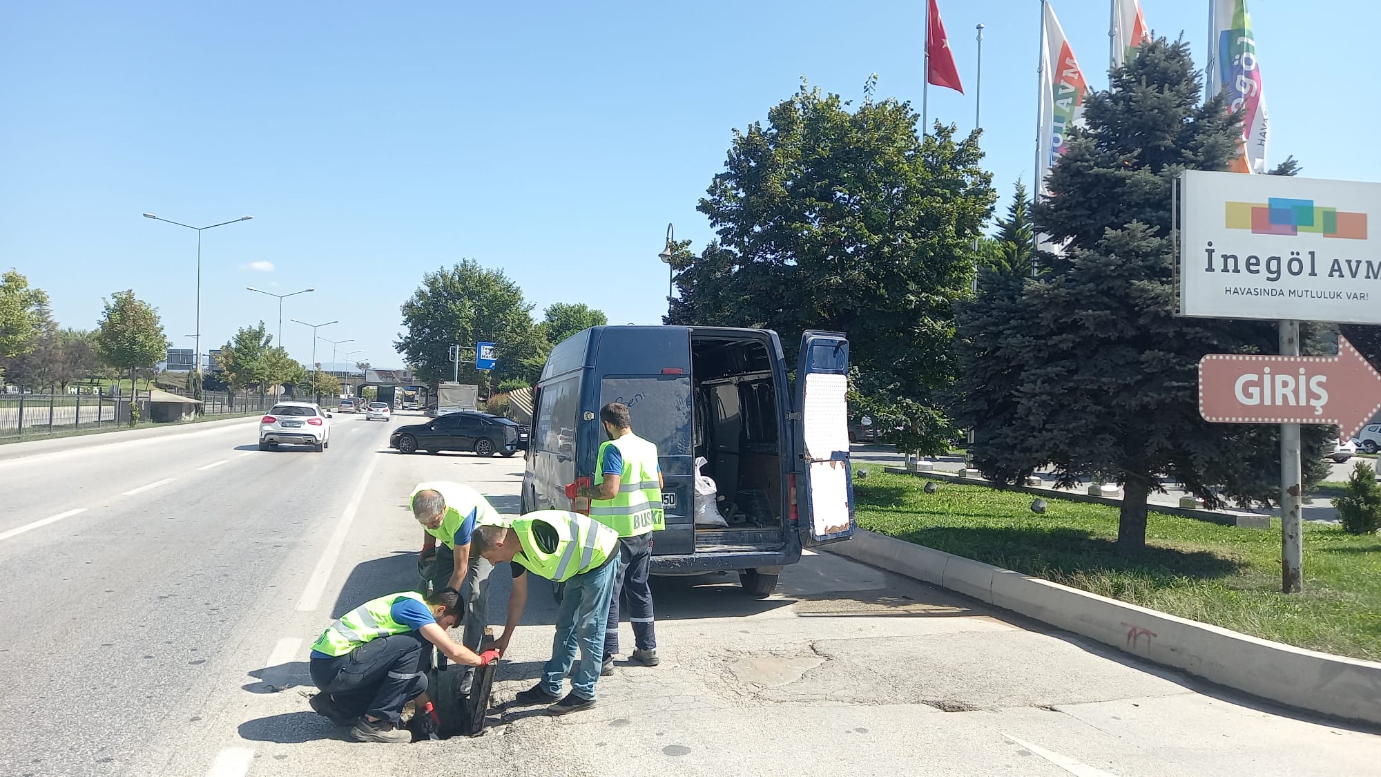 İnegöl altyapısı kışa hazırlanıyor