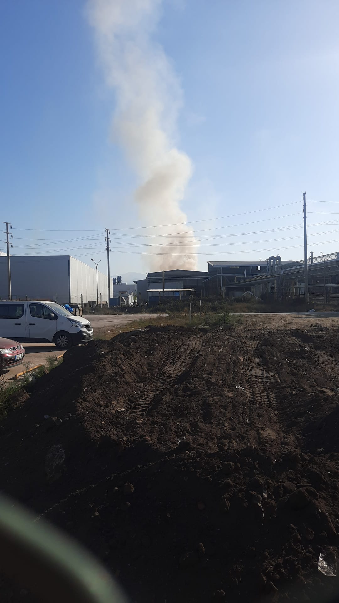 İnegöl’de patlama