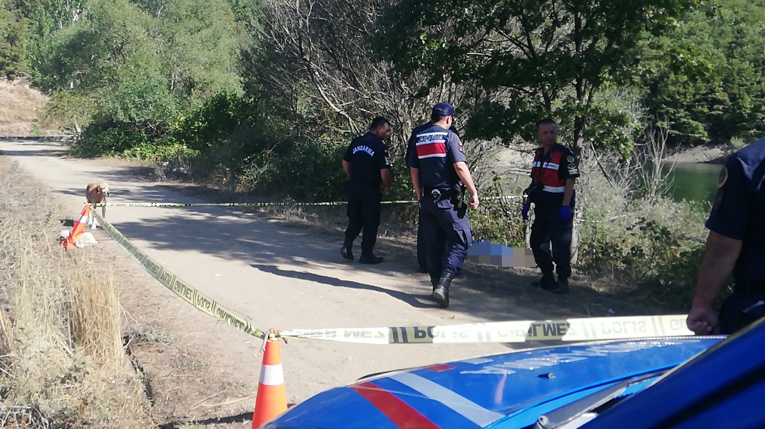 Gölette ceset bulundu