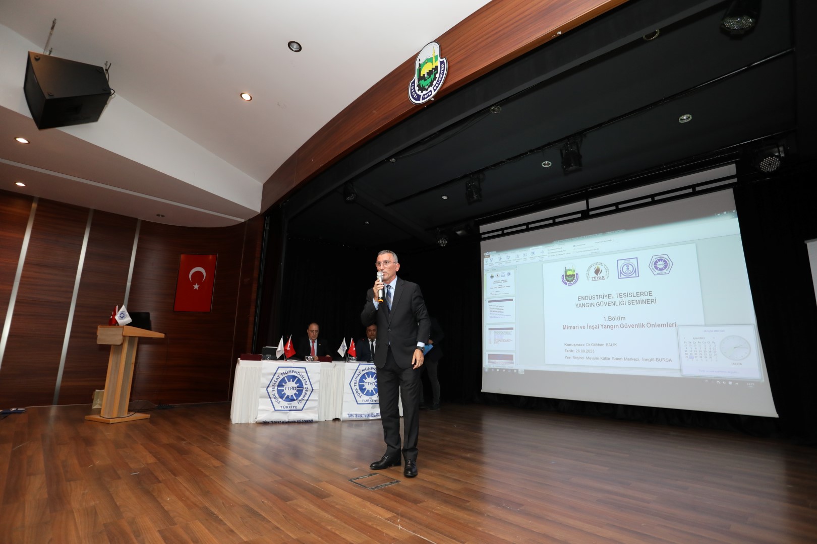 Endüstriyel Tesislerde Yangın Güvenliği semineri düzenlendi