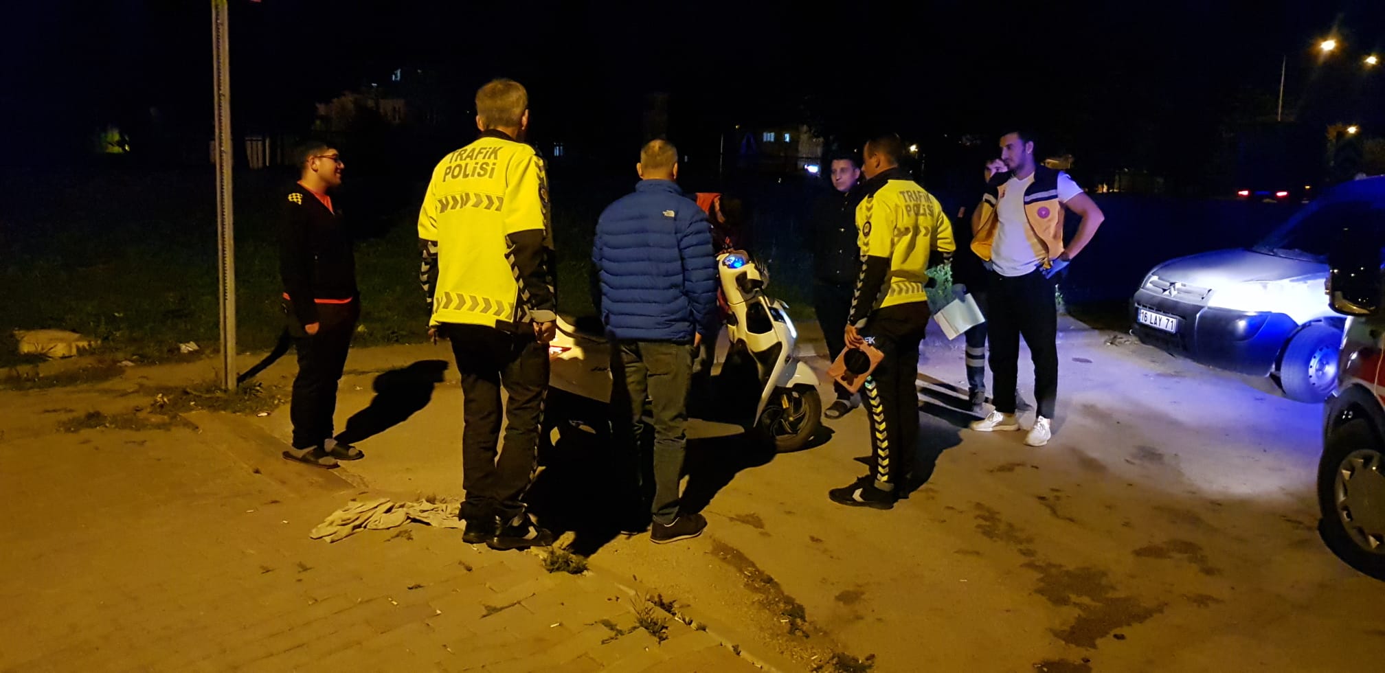 Polislere zorluk çıkaran kişi gözaltına alındı