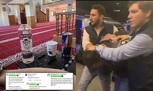 Camide içki içip paylaşan zanlının ifadesi ortaya çıktı