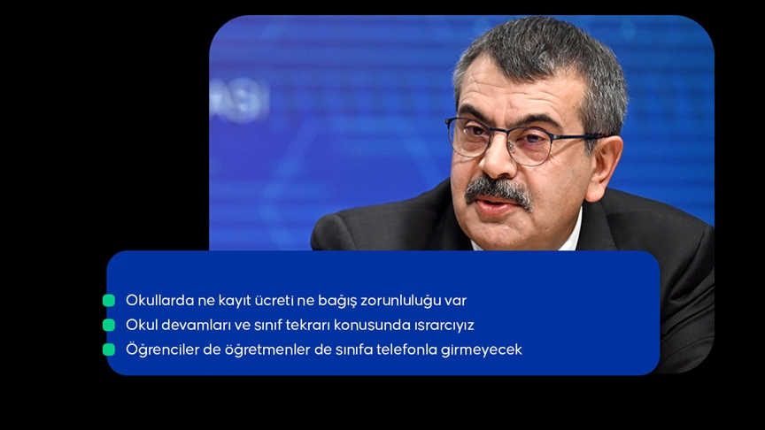 Milli Eğitim Bakanı Tekin: Ekim sonunda öğretmen alım takvimimizi branş bazlı ilan edeceğiz