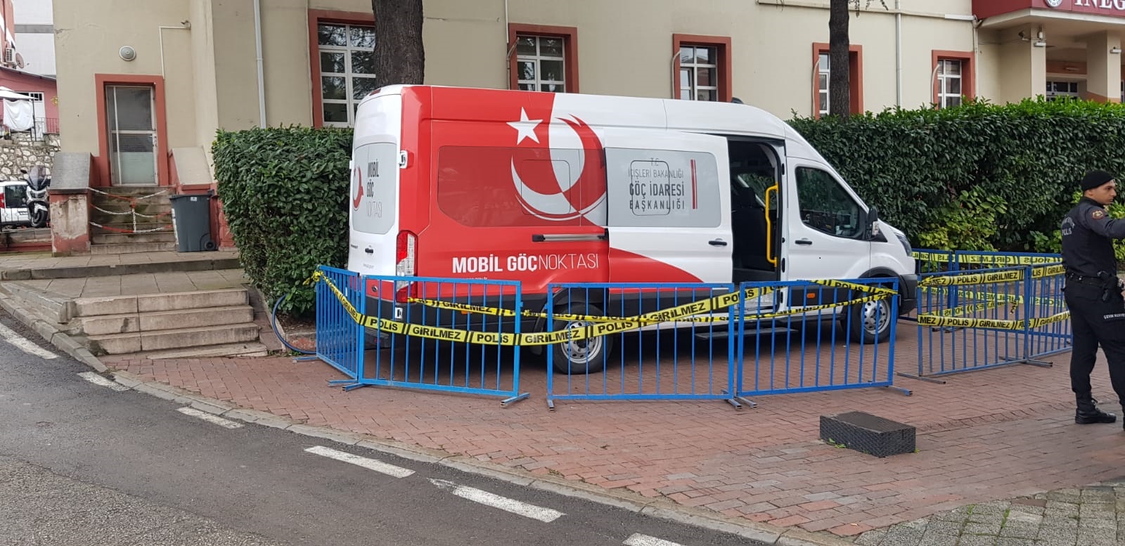 Mobil Göç Noktası, İnegöl’de hizmet vermeye başladı