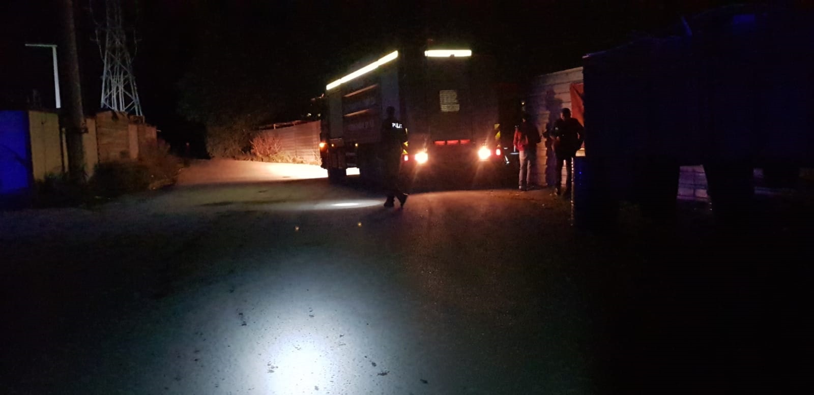 Hurdacıda çıkan yangın söndürüldü