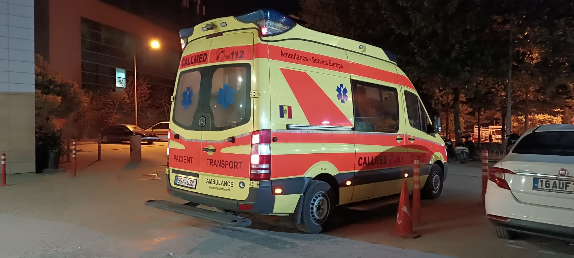 Moldovalı turist, yolda fenalaşınca İnegöl’de tedavi edildi