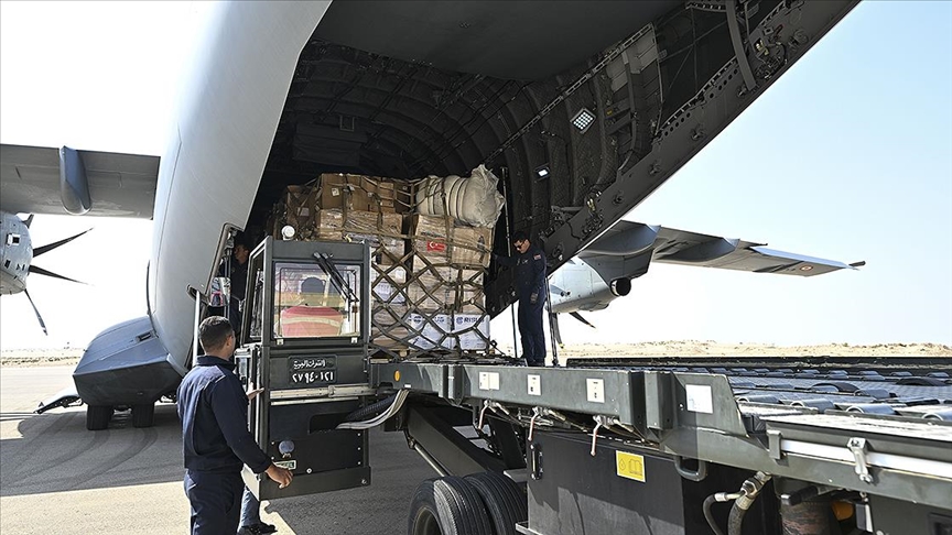 Türkiye’den Filistin’e insani yardımlar sürüyor