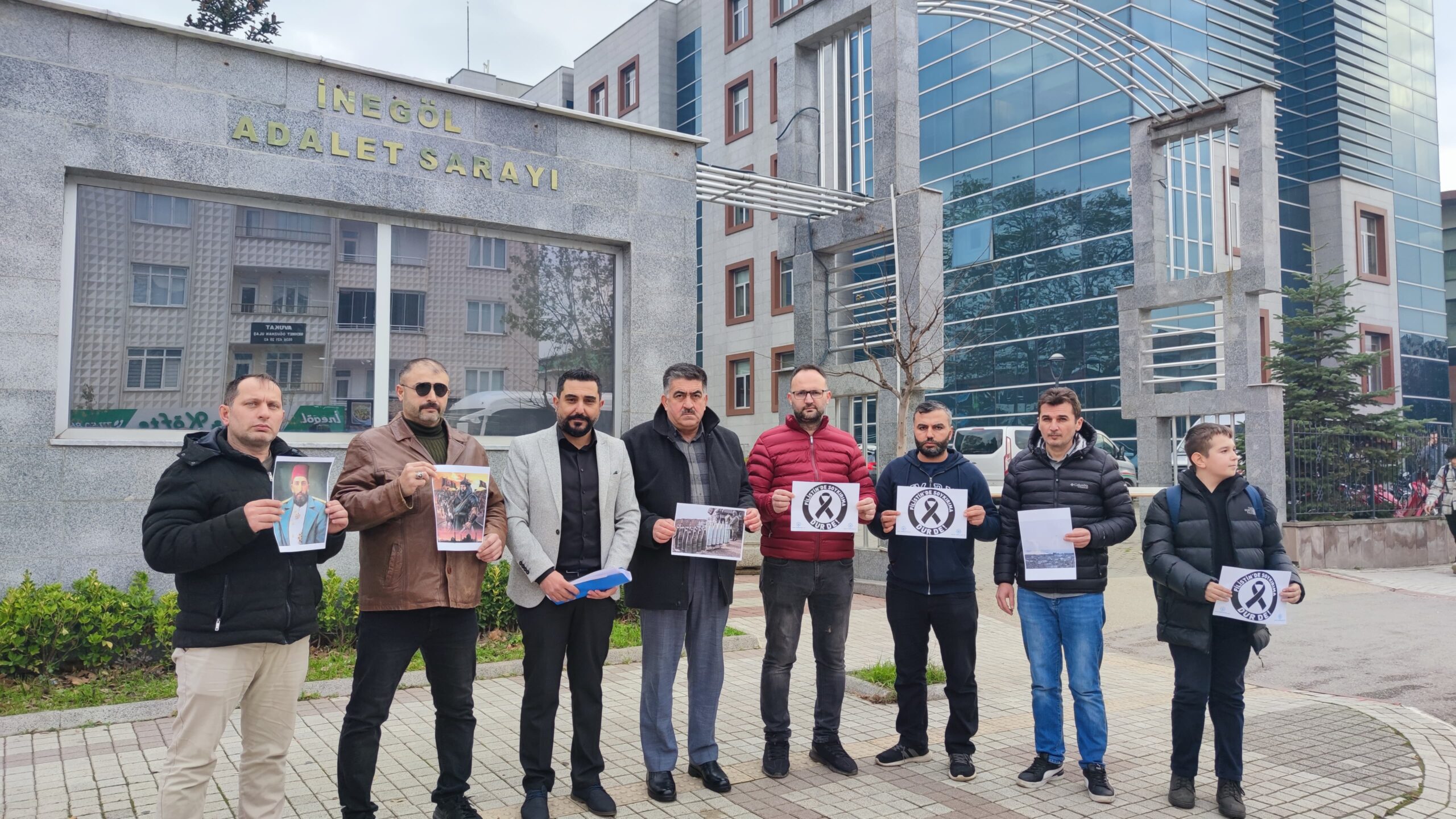 İnegöl’de Binyamin Netanyahu, Yoav Galant ve  Herzi Halevi hakkında suç duyurusu