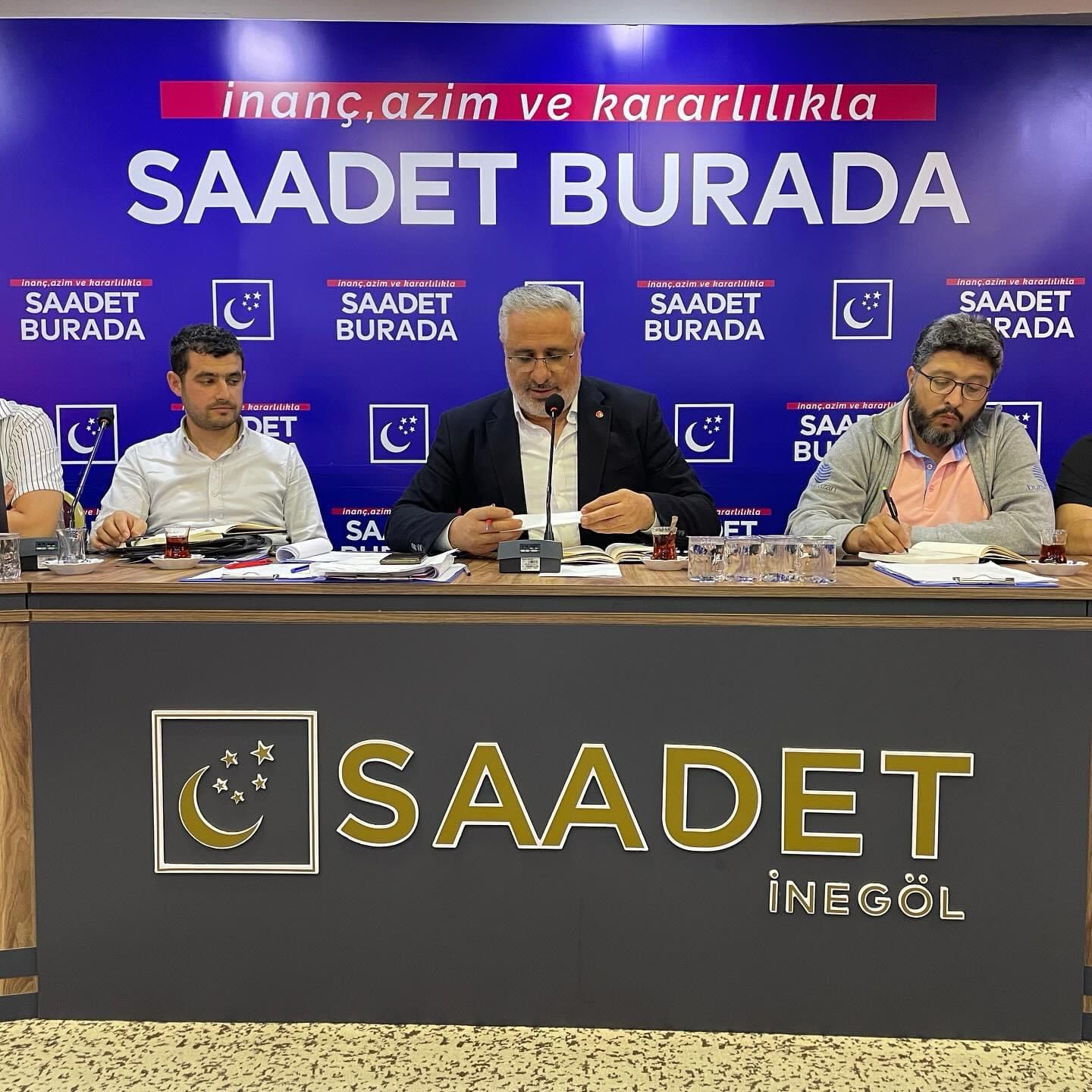 SP’den Başkan Taban’a teşekkür