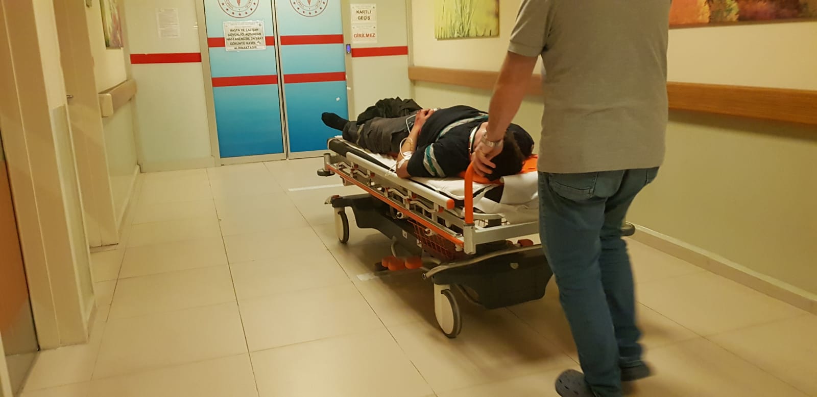 İnegöl’de dereye devrilen cipte can pazarı