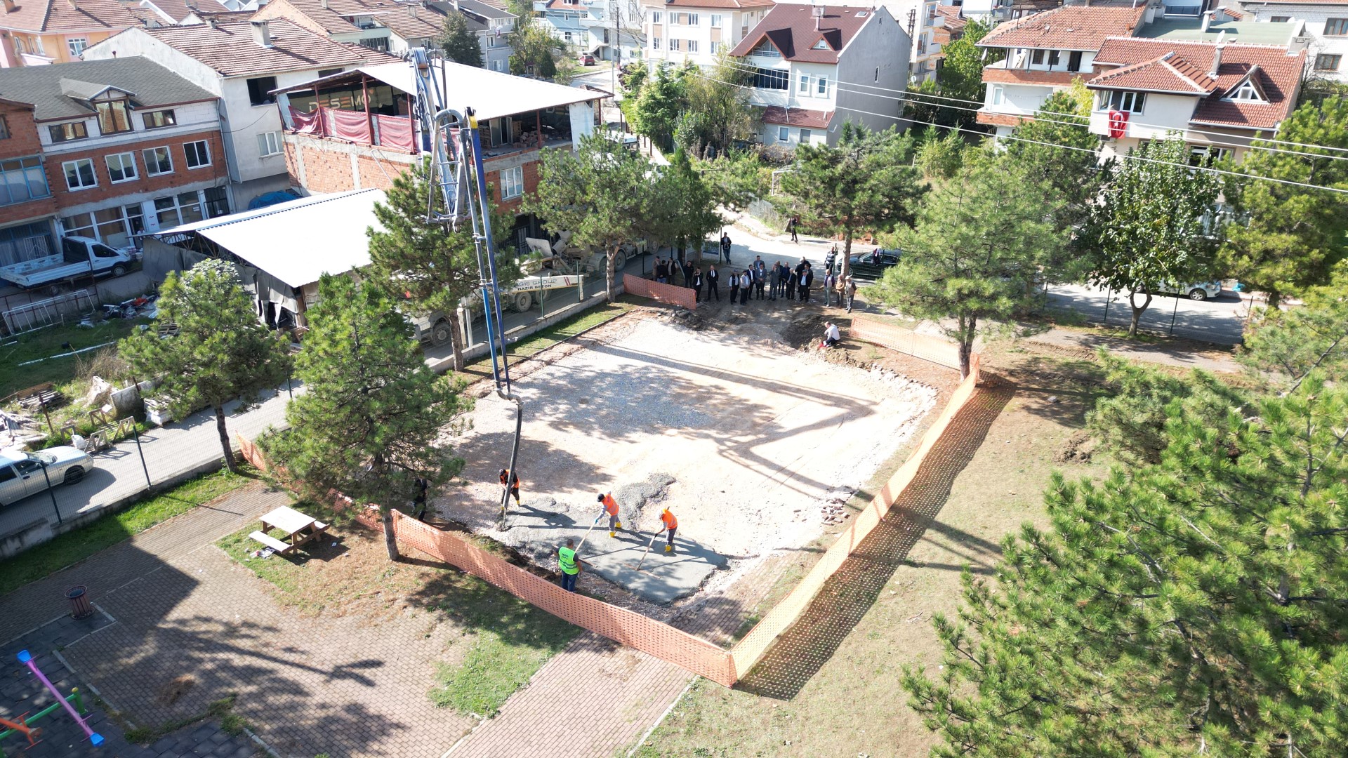 AKHİSAR SAĞLIK OCAĞININ TEMELİ ATILDI