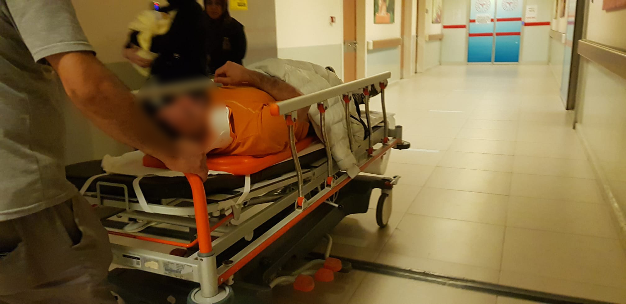 İnegöl’de motosikletten fırlayan kişi yaralandı