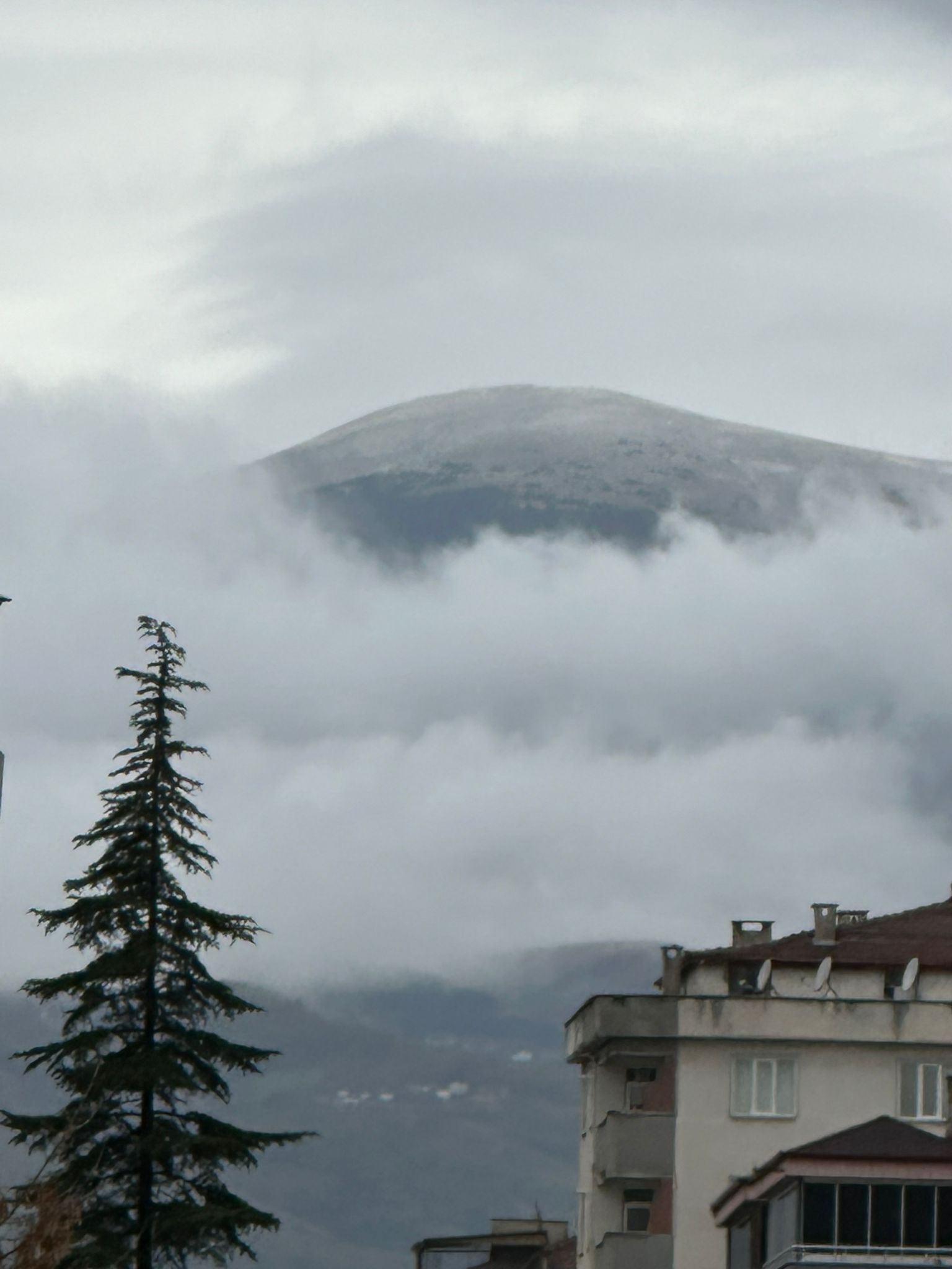İnegöl’den ‘Uludağ’ böyle görüntülendi