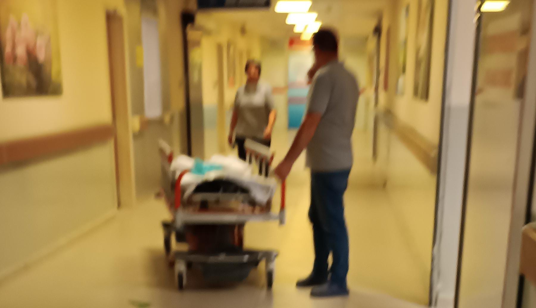 İnegöl’de üzerine çaydanlık devrilen 1 yaşındaki bebek  tedavi altına alındı