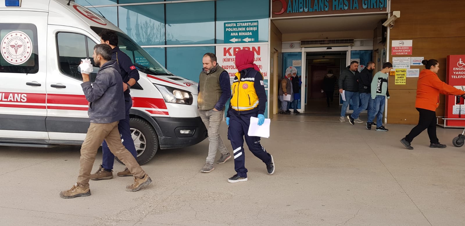 İnegöl’de feci olay, parmaklarını makineye kaptırdı