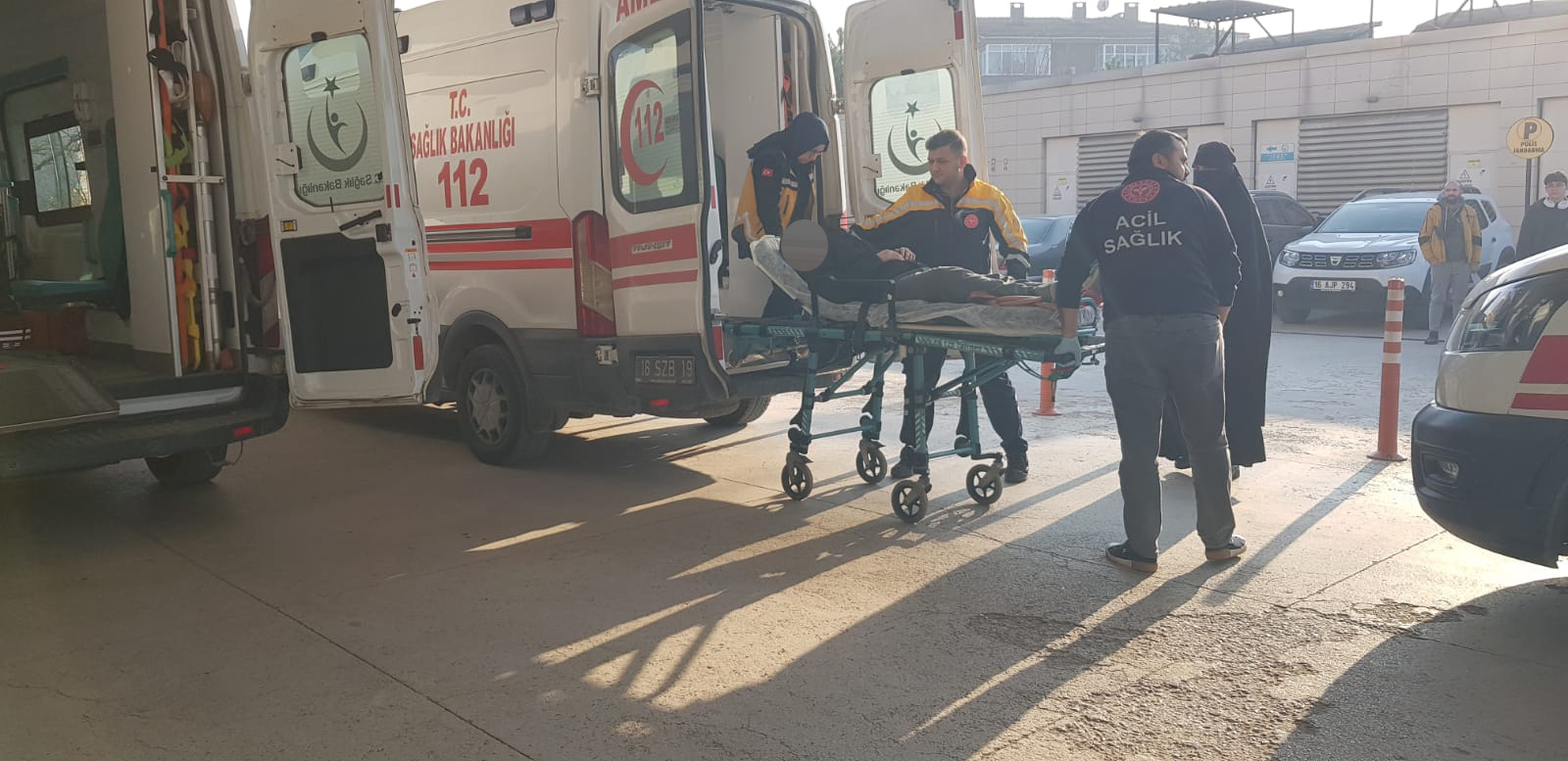 13 Yaşındaki çocuk kazada yaralandı