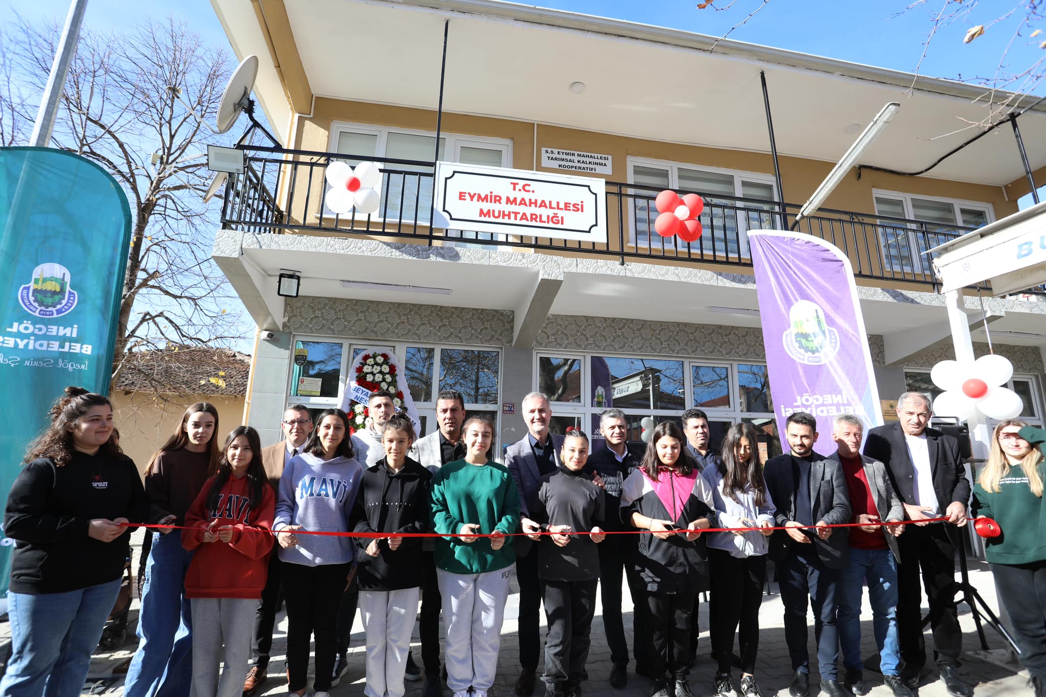 EYMİR MAHALLE KONAĞI VE KIZLAR KULÜBÜ YENİLENEN YÜZÜYLE HİZMETE GİRDİ