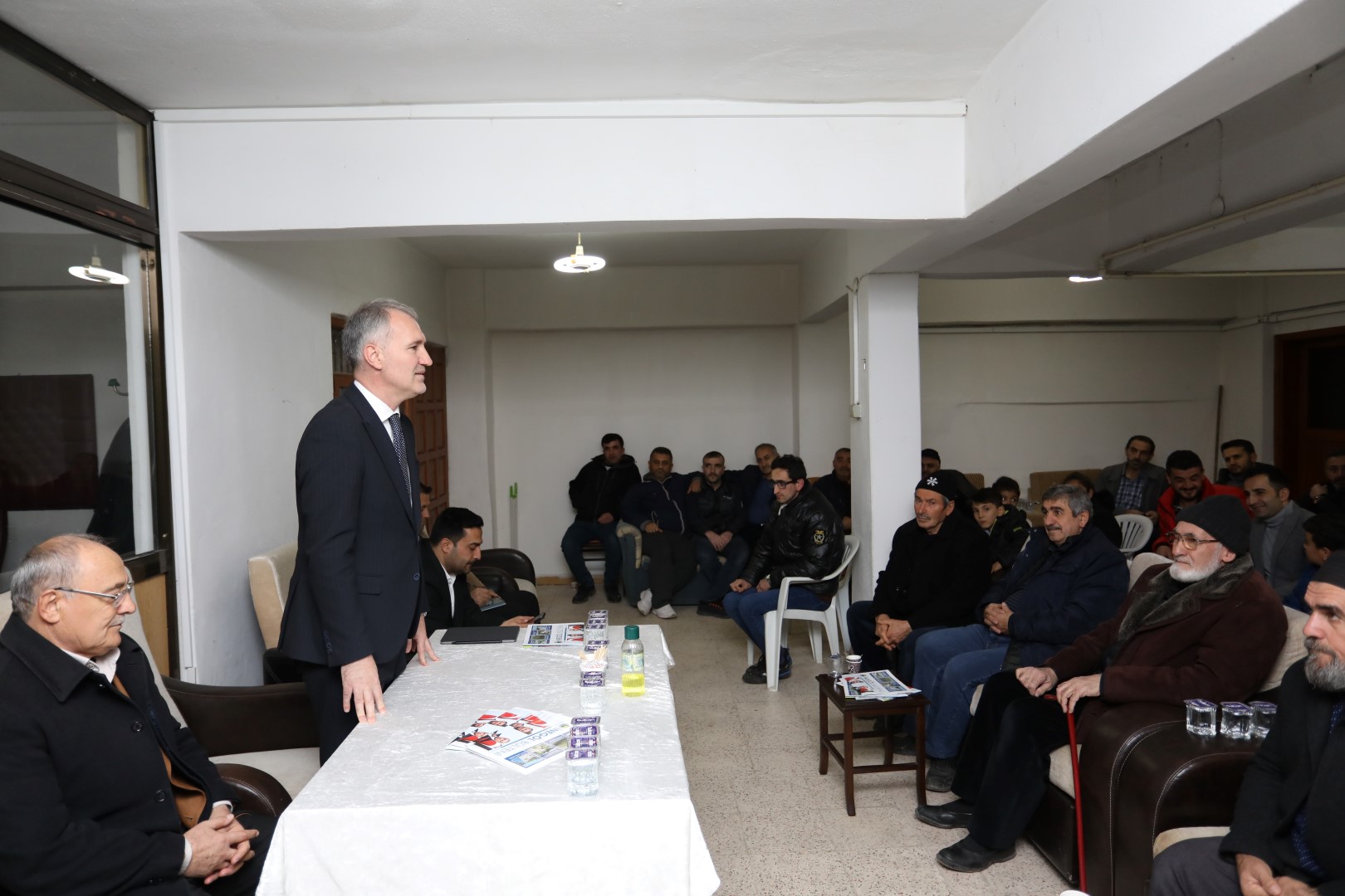 BAŞKAN TABAN ÖZBİRLİK SİTESİ SAKİNLERİYLE BULUŞTU