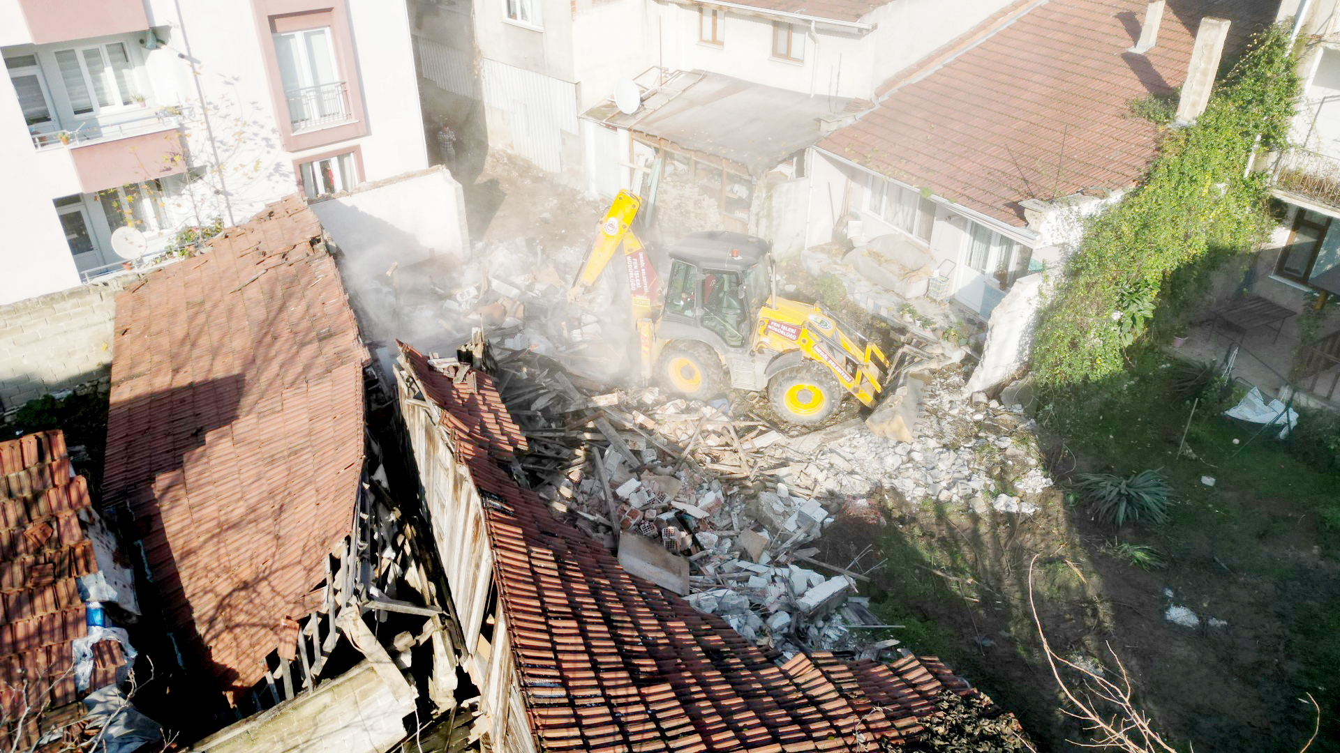 ORHANİYE MAHALLESİNİ FERAHLATAN ÇALIŞMA