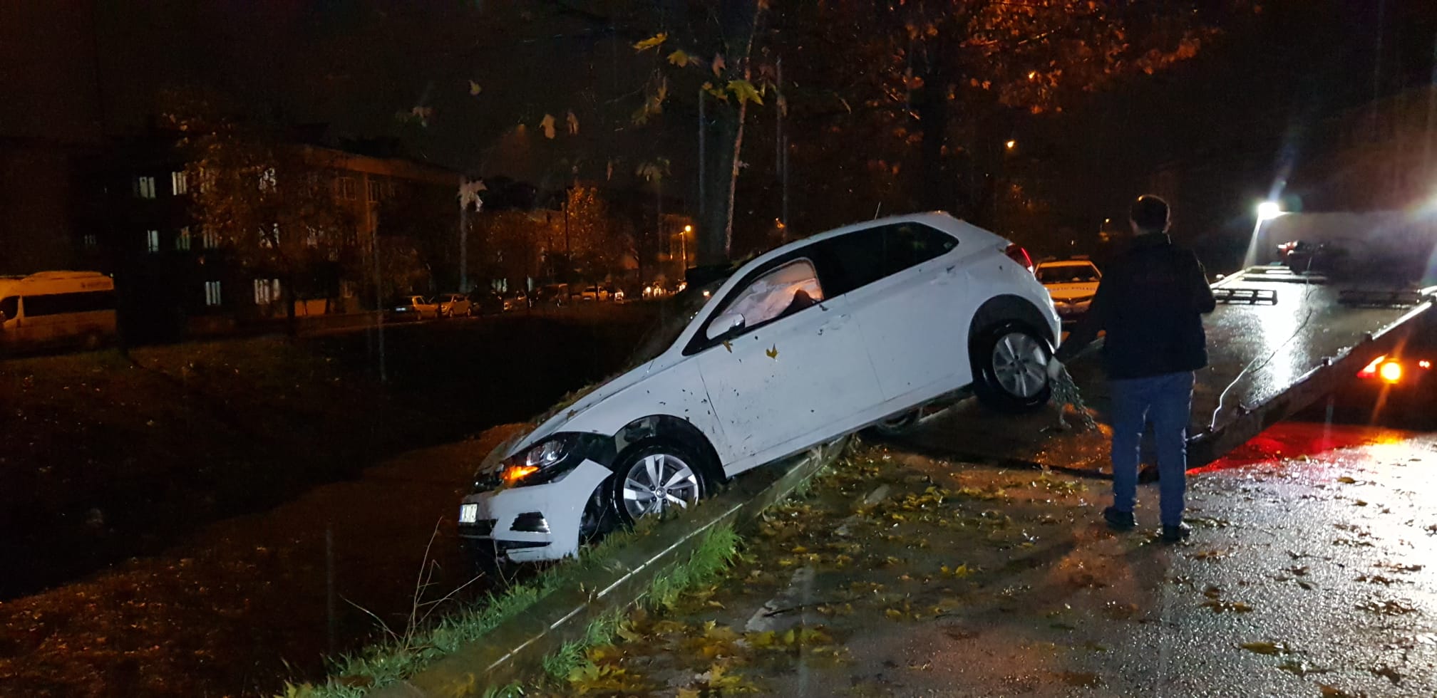 İnegöl’de 2 genç böyle ölümden döndü