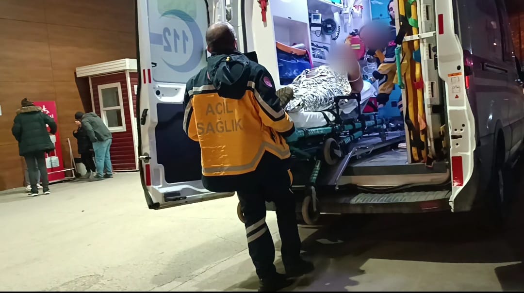 Trafo patladı genç işçi yaralandı