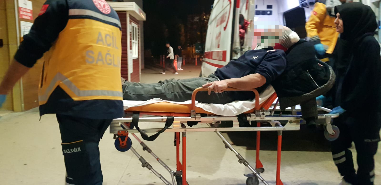 Kanlar içinde kaldı