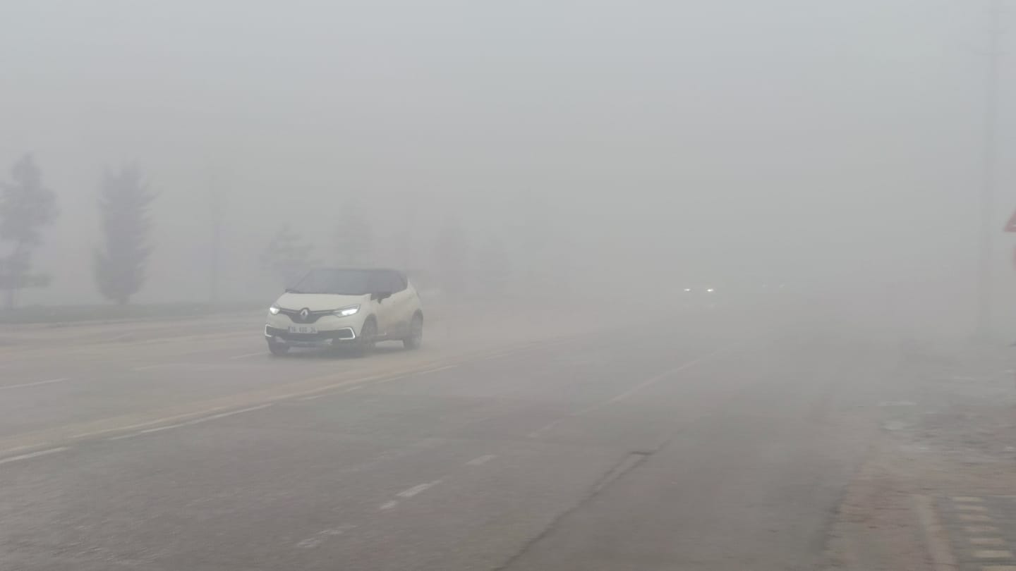 İnegöl’de yoğun sis