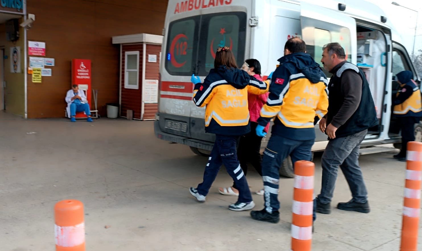 Patlama ile neye uğradığını şaşırdı