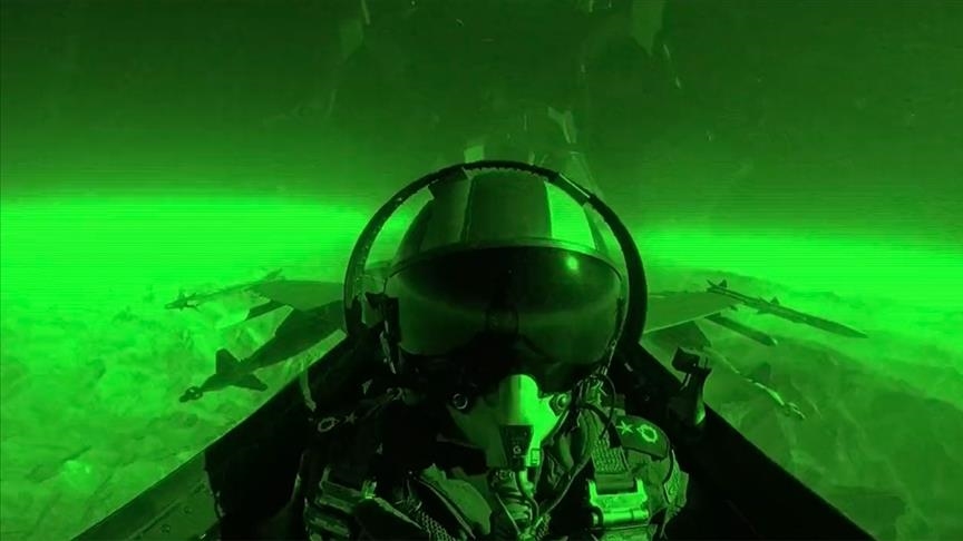 Gara, Hakurk ve Kandil’de bölücü terör örgütü tarafından kullanılan 14 hedef vuruldu