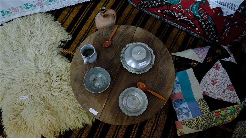 Evciler köyünün kültürel mirasını “kültürevi”yle gelecek nesillere aktarıyor