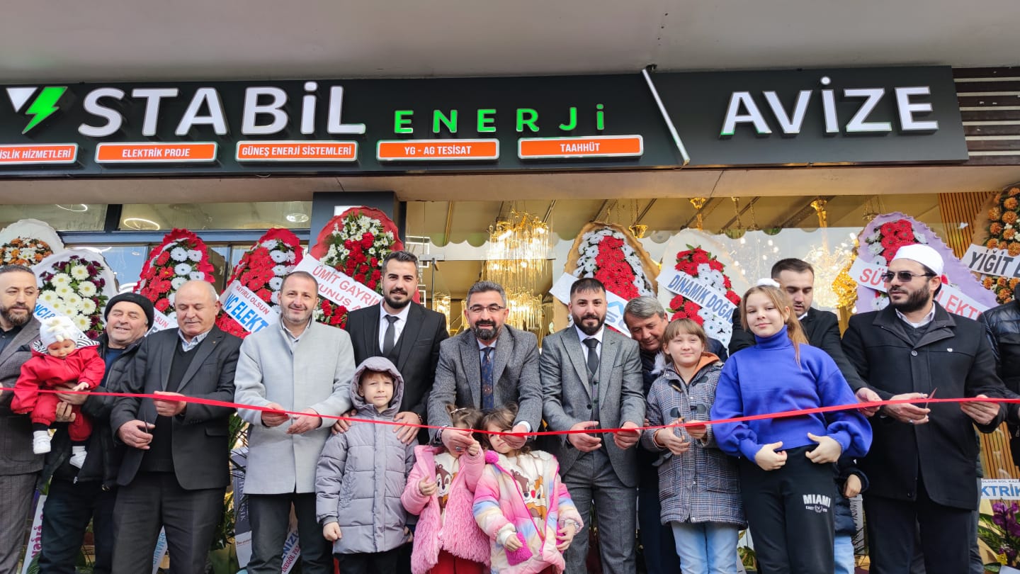 Stabil Enerji Avize hizmete açıldı