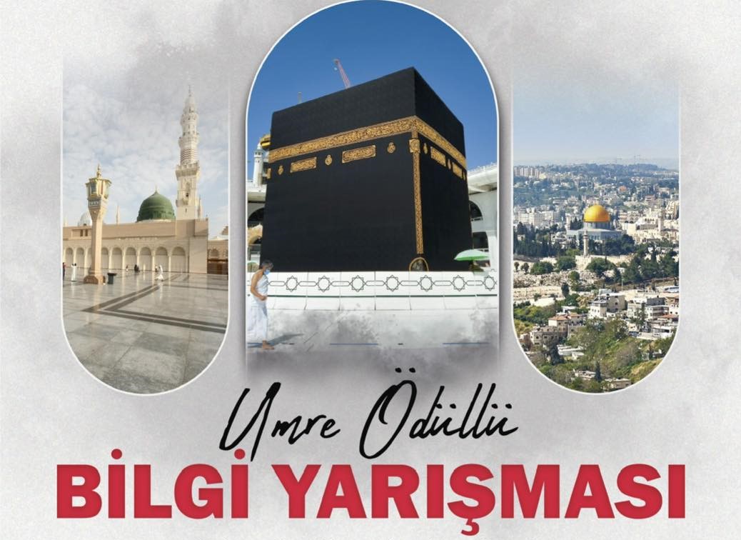 Öğrenciler için ‘Umre’ ödüllü bilgi yarışması