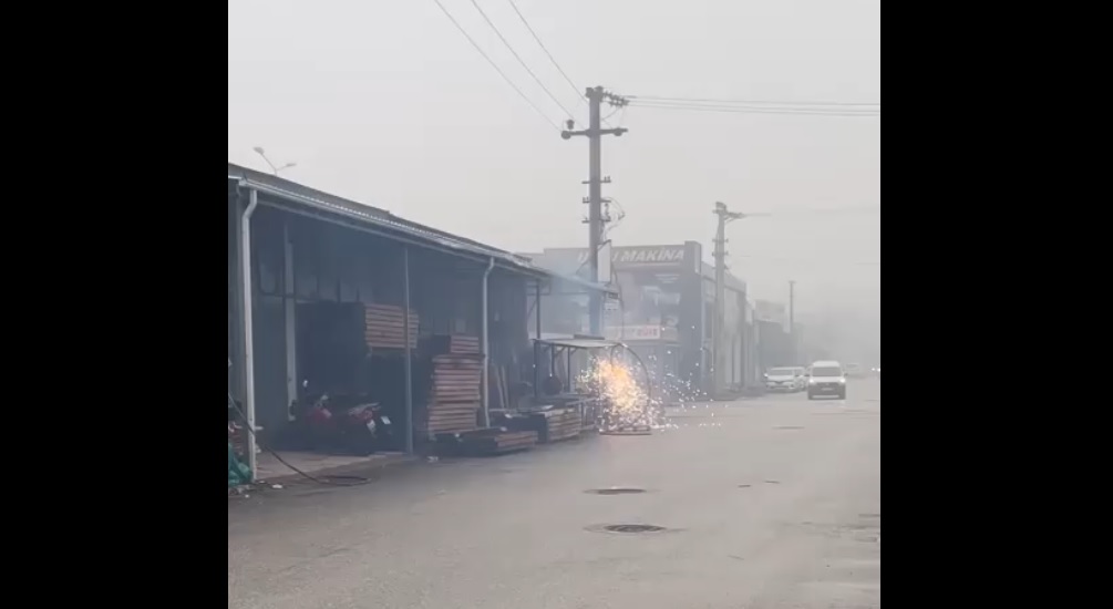 İnegöl’de patlama