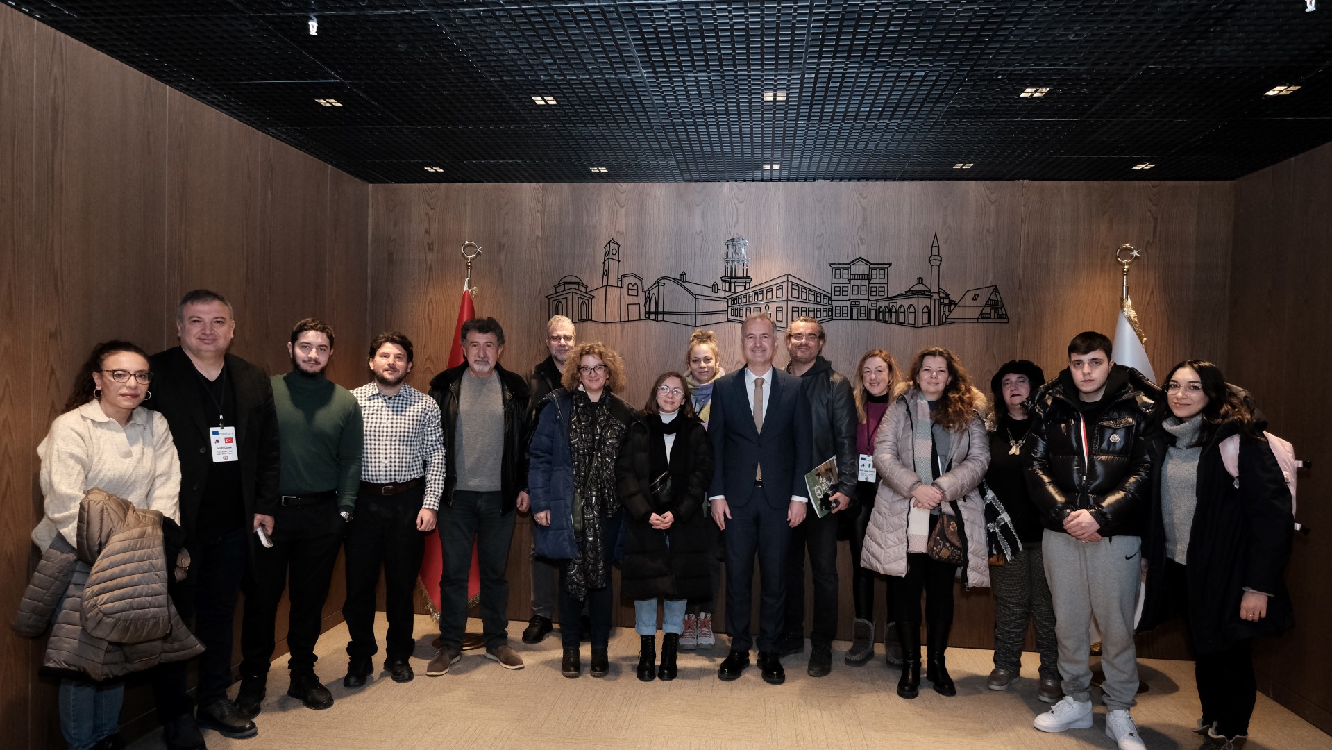 Erasmus projesi kapsamında gelen heyet İnegöl’e hayran kaldı